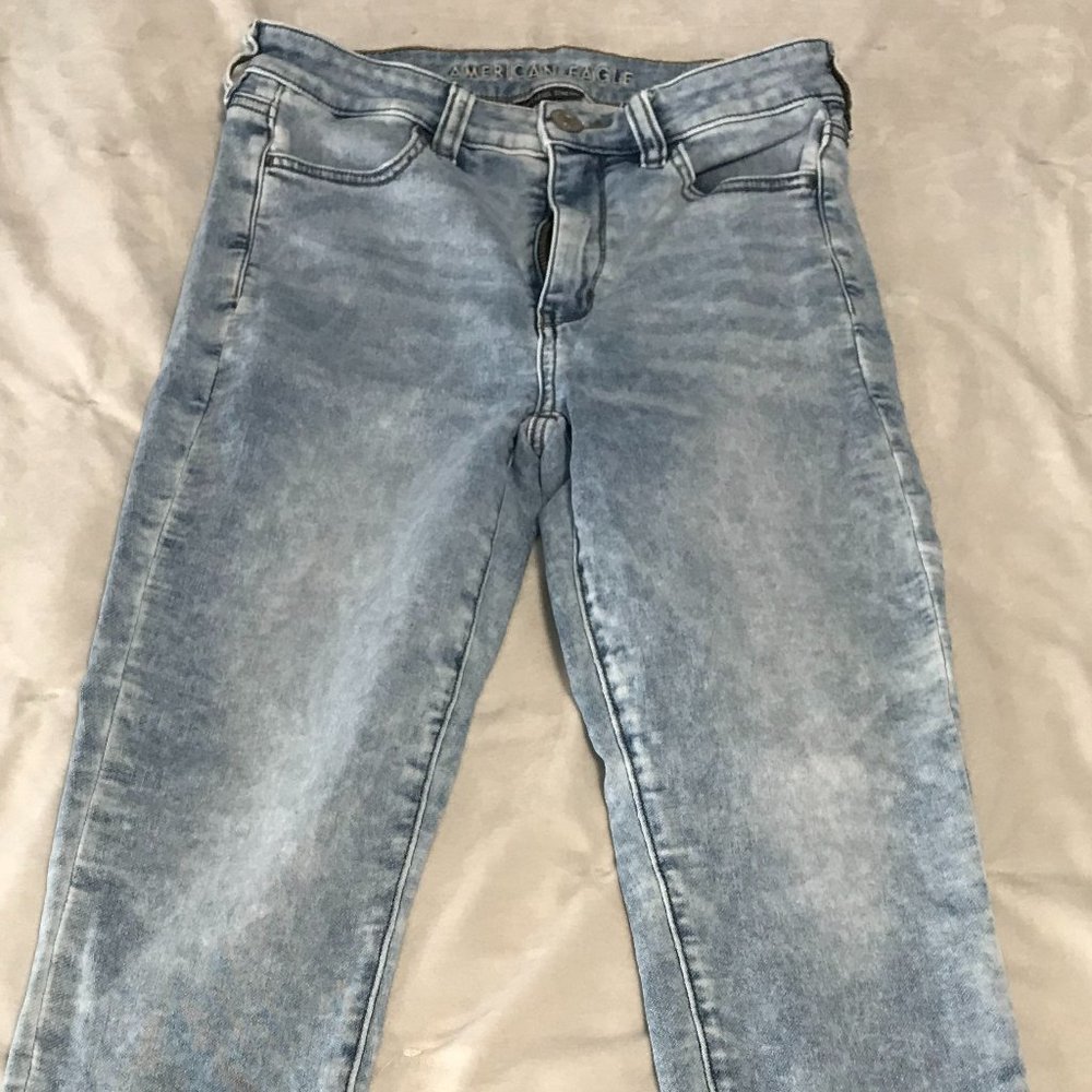 Acid Wash American Eagle Jeans
